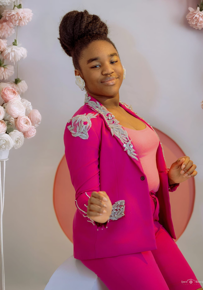 Chic Girl Blazer Set