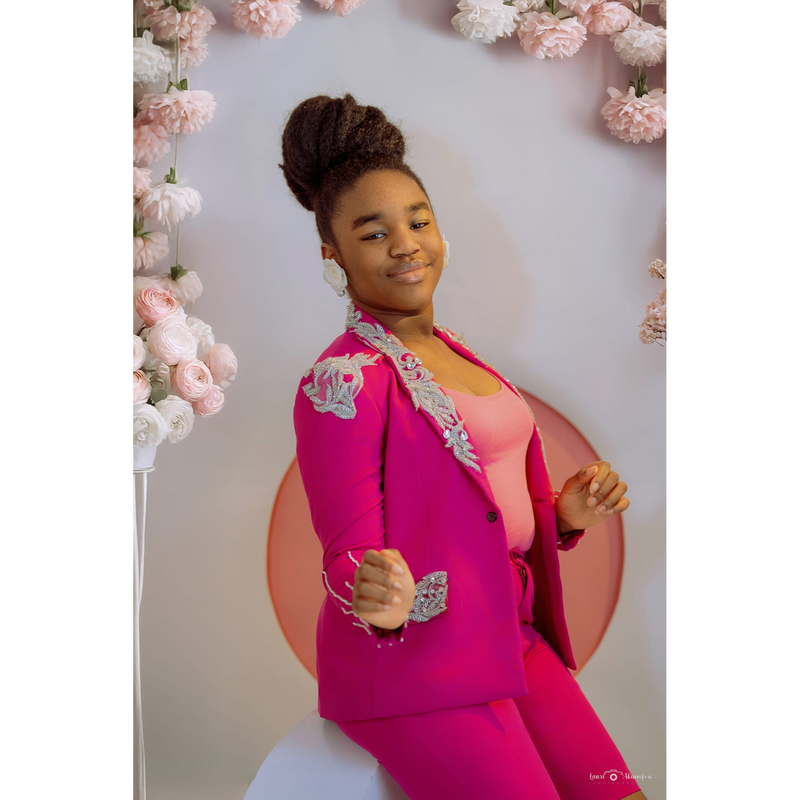 Chic Girl Blazer Set