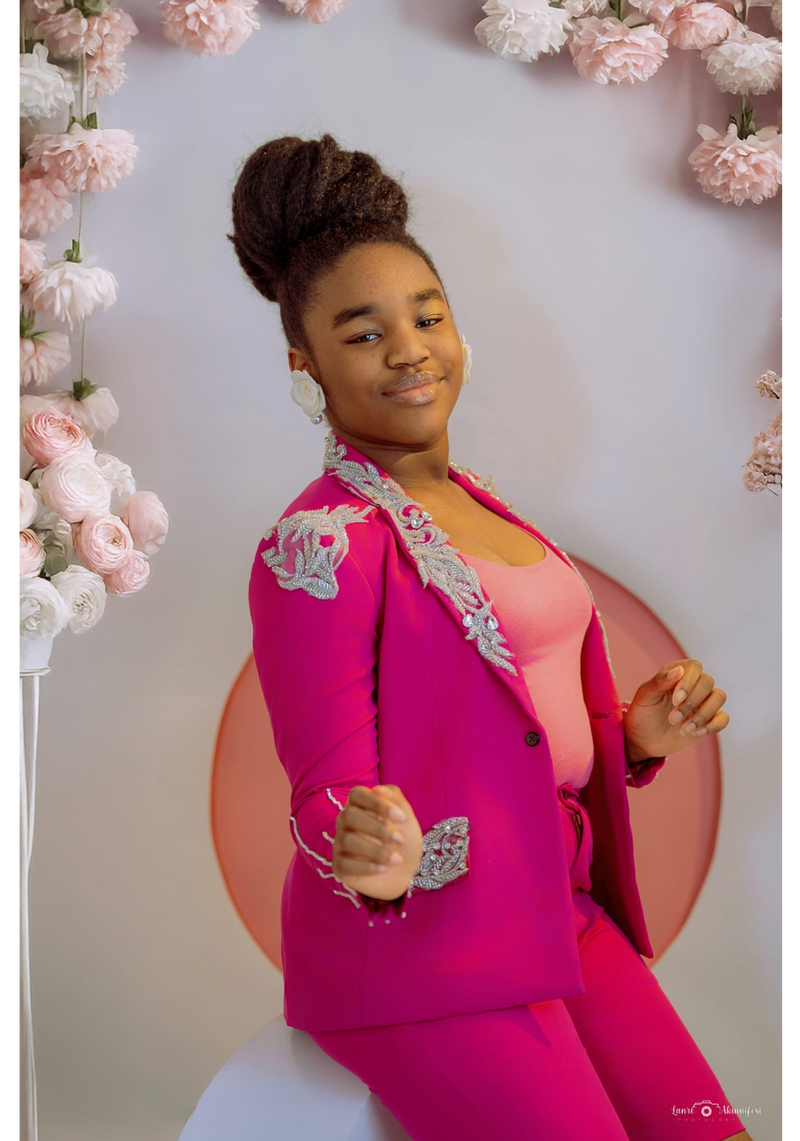 Chic Girl Blazer Set