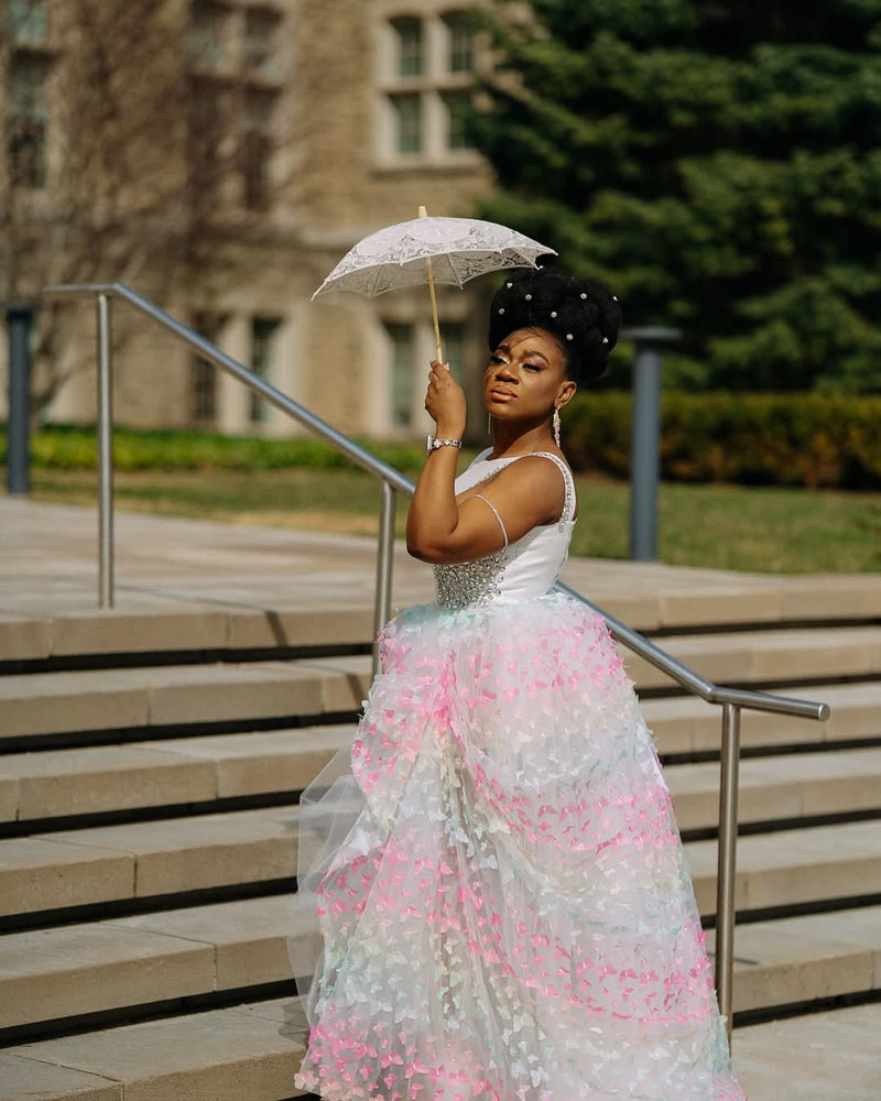 Blush Butterfly Bloom