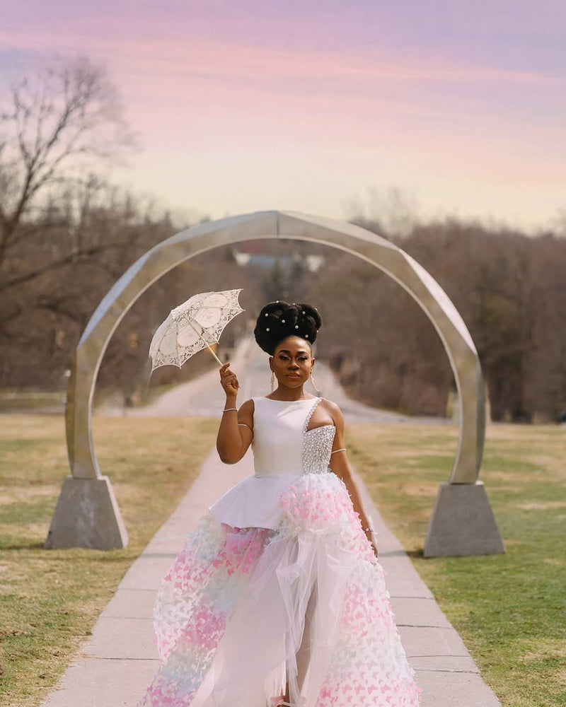 Blush Butterfly Bloom