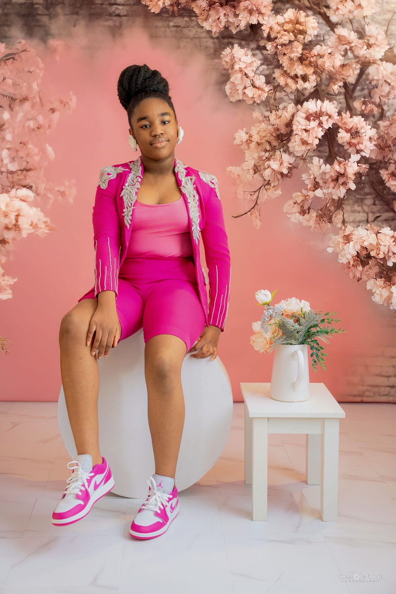 Chic Girl Blazer Set